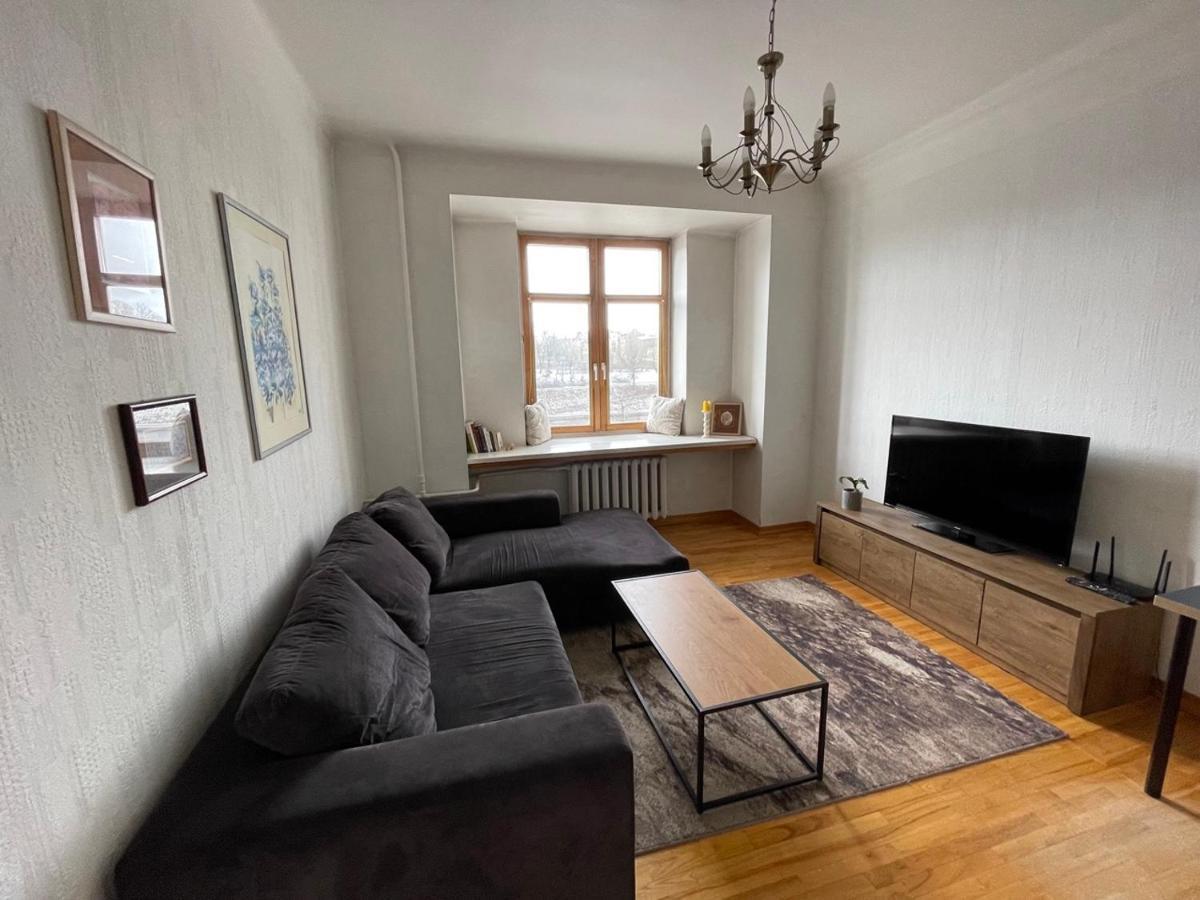 A Cozy Apartment With A Wonderful View Of The River In The Old Town Of VNO Kültér fotó