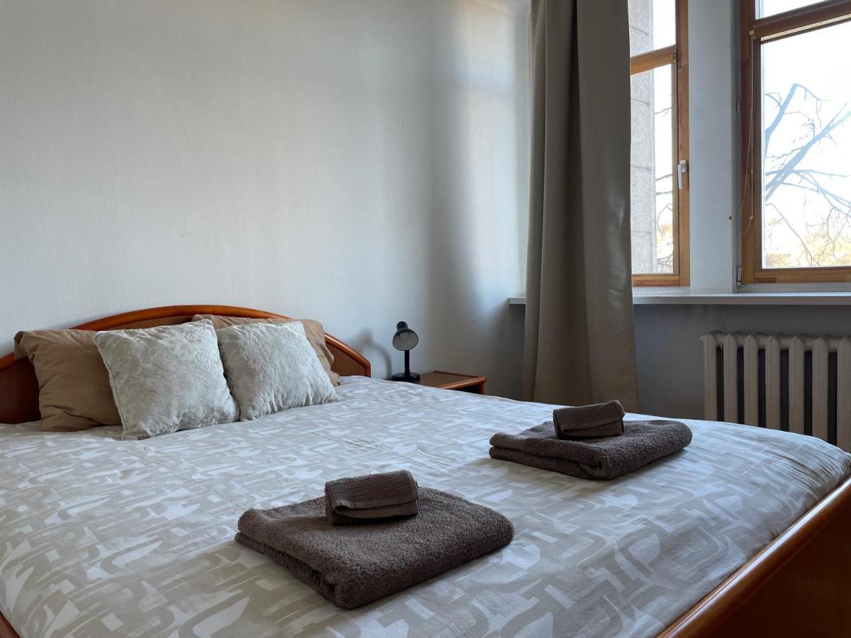 A Cozy Apartment With A Wonderful View Of The River In The Old Town Of VNO Kültér fotó