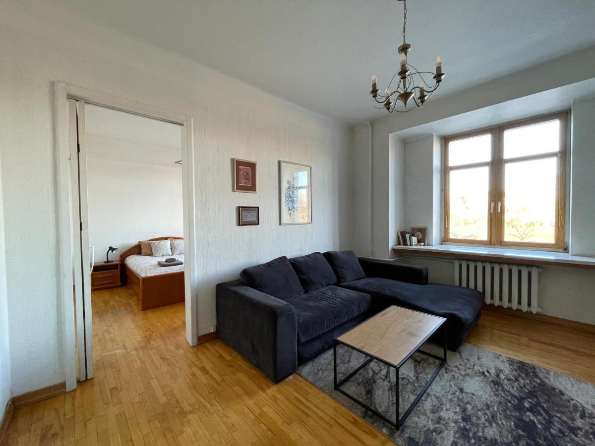 A Cozy Apartment With A Wonderful View Of The River In The Old Town Of VNO Kültér fotó